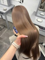 ペレ 栄店(PELE)&nbsp;黒髪/クラゲヘアー/オリーブグレー/小顔/ココアベージュ/栄