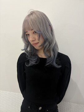 ゼアウィルビーラブデイ(there will be loveday) design color silver/blue