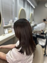 アオ 花咲町(a-o)&nbsp;やわらか外ハネミディアムスタイル♪