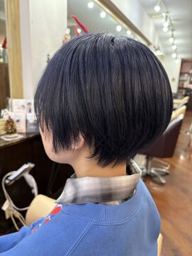 シャンプーボーイアネックス(SHAMPOO BOY Annex) 大人かわいいショートボブby ERINA