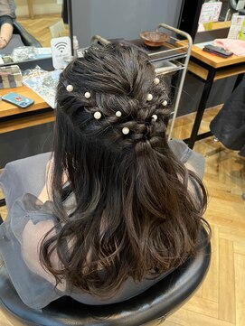 アルター(aL ter) ハーフアップセット［イメチェン/アンブレラ］長野歌穂