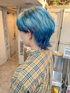 ヘアスタジオニコ(hair studio nico...) 派手ウルフ