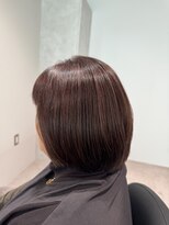 ハーツ 船橋(HEARTS)&nbsp;自然なピンクベージュの白髪ぼかしカラー◎ハイライトなし！