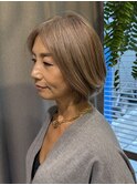 お洒落ミセス白髪ぼかし白髪染めヴィラロドラオーガニックカラー