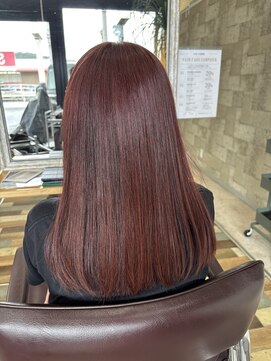 ヘアーメイクスタジオ ライフセカンド(HAIR MAKE STUDIO LIFE 2ND) ピンクブラウン