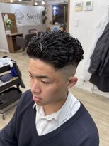 スウェル 成田店(Swell)&nbsp;ハイフェード×ラルフカール[成田駅/Men's/メンズカット/パーマ]
