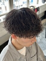 ビーテックバイゼン 山科店(B-TECH by Zen)&nbsp;波巻きパーマ　マッシュスタイル　メンズパーマ
