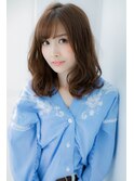 *LOREN*冬の美肌ブラウンとろみ大人ナチュラルウェーブ