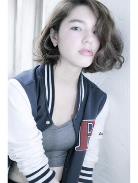 ベル 銀座5丁目店(Belle) 長めの前髪ボブ×外国人風アッシュ《Belle銀座５丁目》