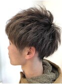 ツーブロック サイド ネープ マッシュ