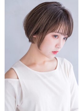 シエナ 渋谷(Siena) Siena 丸みミニボブxピアニッシモグレー