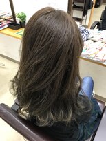 リラシー 石岡店(RELASY hair&beauty) カーキアッシュ