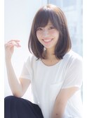 寺尾拓巳 大人かわいいひし形ワンカール 毛先パーマミディアム