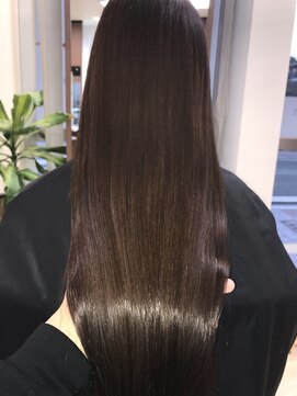 ヘアケアアンドヘアデザイン リベール(L:belle) サクラマチ/井野/チェスノットブラウン/ストレート/韓国女優風