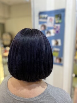 ブラックパープル　松戸市　上本郷　BEST HAIR