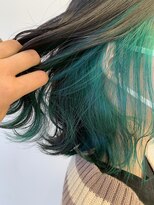 五番街 《五番街》インナーカラー×グリーン