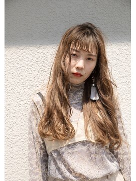ヘアーアンドアトリエ マール(Hair&Atelier Marl) 【Marl】くせ毛風ウェーブ×赤リップ