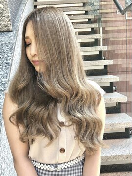 ディア(.eer) 【MA$A】アッシュベージュ＃wカラー＃Aujiaトリートメント