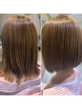 カラーズ(PRIVATE HAIR SALON COLOR'S) 大人ナチュラル感◎前下がりボブ★ハイトーンベージュ