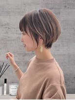 ヘアーアンジェ 南矢野目店(Hair ange) 【お客様スタイル】秋カラー×ショートボブNo.1