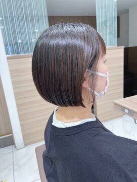 アッシュ ひばりが丘店(Ash) 大人ぱつっとボブ☆【ひばりヶ丘駅/ショート/髪質改善】