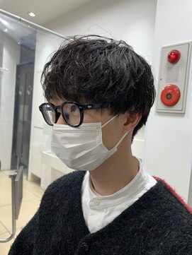 アッシュ 稲田堤店(Ash) 波巻きパーマ×ムース