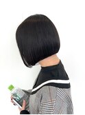 ミニボブ&艶髪ブラック