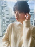 ☆大人可愛いマッシュショート☆/質感再整カラー