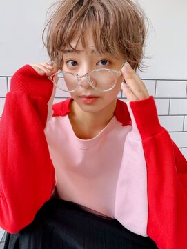 エマエコル(Emma ecole) Emma ecole ナチュラル透け感ハイトーンベージュ