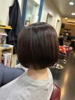 ニコ ヘアー(nico hair)&nbsp;スタイリング簡単！パーマスタイル^_^ボブ編