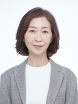えがお美容室&nbsp;【えがお美容室】60代に人気◎大人ミディアムパーマヘア