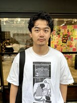 ノーム(norm) 大人のウルフヘアカルマパーマカジュアルメンズヘア