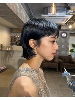 ガタカ(GATTACA)&nbsp;マッシュウルフにネイビーブルー【RYO】