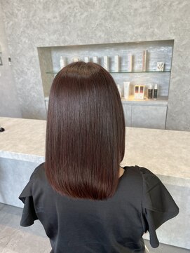 ローカス(Locus) 髪質改善カラー/秋ピンクブラウン