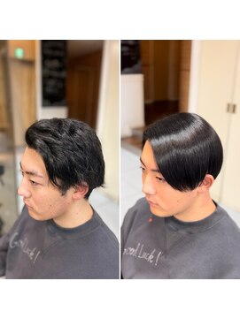 アッシュ 桜木町店(Ash) ”横浜”ピーンっとしないメンズ縮毛矯正 ☆竹永指名限定