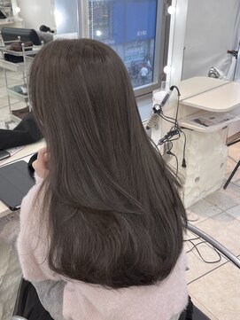 ユーフォリア 池袋東口駅前店(Euphoria) 【Euphoria MITSUKI】透明感アッシュベージュ×レイヤーカット