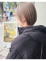 マルム(mulum)&nbsp;ショート×グレージュ王道可愛いヘア