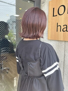 ロペヘアリッシェル(LOPE hair Richel) ピンク外ハネ◯seiko