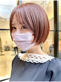  hegi__sand/ボブ/ショート/韓国風/前髪カット[大阪梅田]