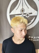 フジヤマバーバーショップ エビス(FUJIYAMA BARBER SHOP ebisu)&nbsp;GOLDスパイキー【ebisu】