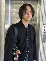 ゼストプール(ZEST POOL)&nbsp;メンズボブ　マレットヘア　メンズレイヤーカット　顔まわり