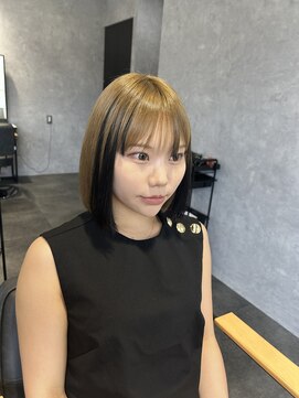 フィーネ 横浜(Fi -Ne) 顔周りインナーカラー風エクステ!