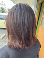 マーブル ヘアー(marble hair) ボブ