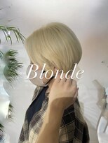 ヘアースタジオ ゼン(hair studio Zen)&nbsp;抜きっぱなしブロンド【Kensho】