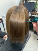 髪質改善ストレート