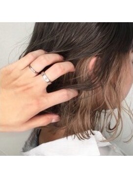 ベレッタ ネヤガワ(veretta. neyagawa) くすみベージュ/ニュアンスカラー/インナーカラー/切りっぱなし