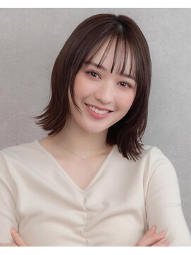 メゾンドムニ 恵比寿(Maison de MUNi) 大人ガーリー美人透明感髪質改善ニュアンスカラーくすみカラー