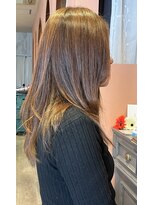 ウニカヘアデザイン(UNIkA HAIR design)&nbsp;セミロング　ローレイヤー