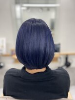 ミエルヘアーエスト 新宿店(mielhair est)&nbsp;ビビットブルー☆ハイトーンカラー　【新宿】