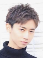 ハレ ヘアサロン(Hale hair salon)&nbsp;【Hale】ブルーブラック/スパイキーショート/フェザーパーマ原宿